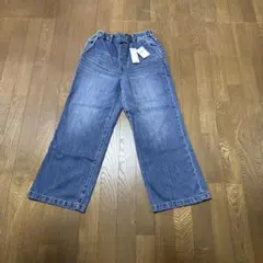 グローバルワーク　GOODデニムイージーパンツ/498394 Sサイズ　新品のサムネイル