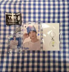 TWS: SHINYUアクリルキーホルダー・シール目印アクセサリー