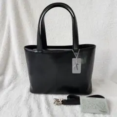 HAMANO 濱野 本革 2WAY レザートート ブラック