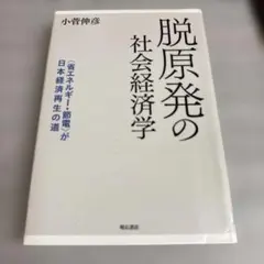 除籍本　脱原発の社会経済学 小菅伸彦