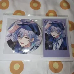 にじさんじ 星導ショウ 誕生日グッズ 2025 缶バッジ ＆ チェキ風カード