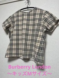 BURBERRY チェック柄 キッズTシャツ Mサイズ
