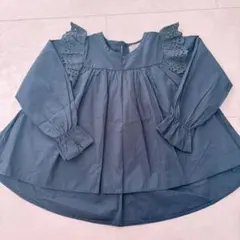 レース付き長袖シャツ　SEASON REASON