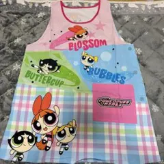 未使用〛パワーパフガールズ☆エプロン☆3連ポケット☆M〜L - メルカリ