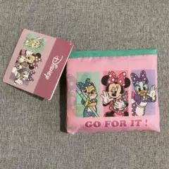 ディズニー ナムコ ミニー デイジ クラリス エコバッグ GO FOR IT