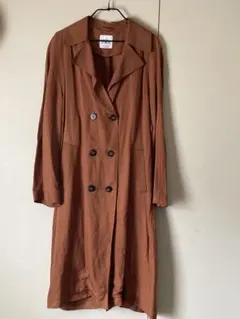 ZARA トレンチコート ブラウン
