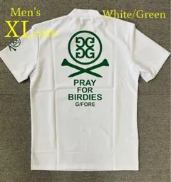 G/FORE ジーフォア XLサイズ モックネックT-シャツ ホワイトのサムネイル