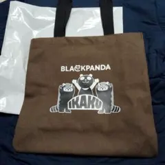 BLACKPANDA　 キャラクター トートバッグ　graniph　イカク