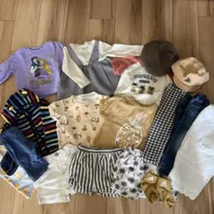 子供服セット（Tシャツ、ショートパンツ、靴下）80