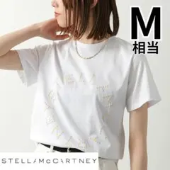 新品 ステラマッカートニー Tシャツ ロゴ ホワイト L 新作 半袖 - メルカリ