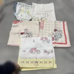 すみっコぐらし ハローキティ マイメロ ランチクロスと巾着袋のセット