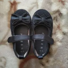 PREEN ブラック フォーマルシューズ 16.0　女の子 冠婚葬祭