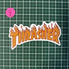 THRASHER 炎のロゴ ステッカー