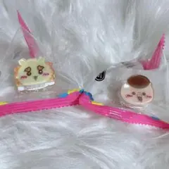 ちいかわ ぷちクリップ 2種セット　シーサー　くりまんじゅう