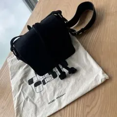 新品ISABEL MARANTイザベルマラン黒ハラコ レザーショルダーバッグのサムネイル