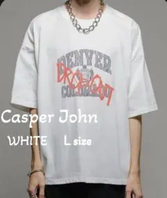 【COOL TOUCH FABRIC】アウトローグラフィックTシャツ　ホワイトL