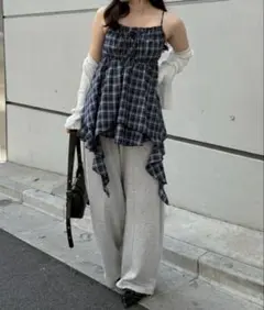 continuer de NICE CLAUPレースアップキャミチュニックのサムネイル