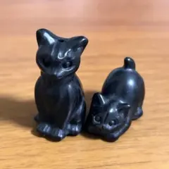 2点セット‼️水晶&ガーネットインヌーマイトの猫の置物 約8cm - メルカリ