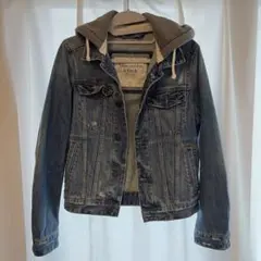Abercrombie & Fitch デニムジャケット フード付き S