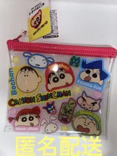 クレヨンしんちゃん キャラクターミニフラットポーチ