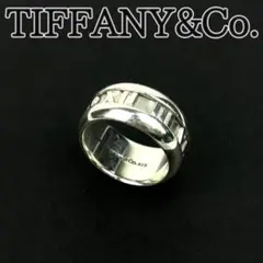 ティファニーアトラスリング 19号弱　新品仕上げ　ほぼ無傷未使用に近い 楽天市場】ティファニー アトラス リング（サイズ（指輪）19号