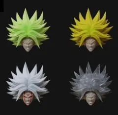 コングシリーズ専用 伝説のスーパーサイヤ人 カスタムヘッドパーツセットA コングシリーズ専用 伝説のスーパーサイヤ人 カスタムヘッド