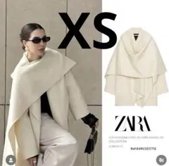 ZARA ウールコート　新品タグ付き　XS
