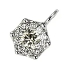 断*中様 エステール ダイヤモンド ペンダントトップ 0.31ct Pt900のサムネイル
