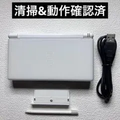 kza【清掃&動作確認済】NintendoDS Lite クリスタルホワイト本体
