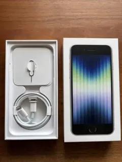 Apple iPhone SE 第3世代 箱と付属品