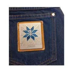 未使用級 80-90’s トラサルディ ジーンズ ロゴ 刺繍 デニム パンツのサムネイル