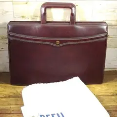【r-391s/k】 GOLD PFEIL　レザー　ビジネスバッグ　ブラウンのサムネイル
