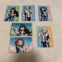 僕のヒーローアカデミア ヒロアカ　アニメイト　トレーディングカード 6枚セット