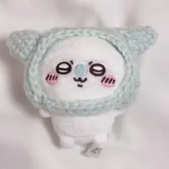ちいかわ おすわりぬいぐるみ 帽子 ハンドメイド 編み物 ぬい服 猫