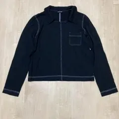 美品✨トリココムデギャルソン ラメニット カーディガン シアー