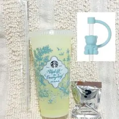 ミステリー リユーザブルコールドカップ リユーザブルカップ タンブラー ブルー