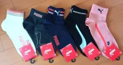 【新品・早い者勝ち】バラ売りOK　PUMA クオーターソックス 23-25cmのサムネイル