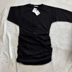 【SALE】SLY ブラック 長袖ミニワンピース ⭐︎新品未使用タグ付き