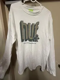 HUF グラフィックロングスリーブTシャツ ホワイト
