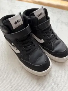 VANS キッズ　ハイカットスニーカー　23センチ　ブラック