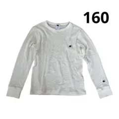 未使用級✨champion ワッフルロンT ホワイト　160