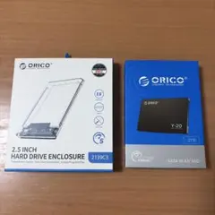 ORICO Y20 2TB 内蔵型SSD 2.5インチ ORICOのケース付き