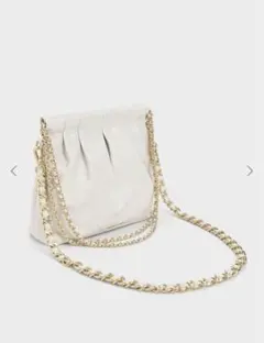 Charles&Keith ショルダーバッグ チェーンバッグ【美品】専用袋付き