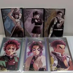 鬼滅の刃　竈門炭治郎　カナヲ　胡蝶しのぶ　描きおろしイラストランダムフォトカード