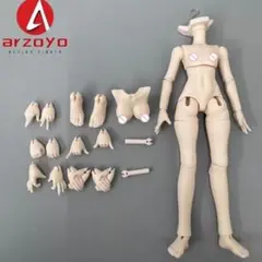 【新品】1/8スケール BJD 16cmアクションフィギュア ドールボディ ゴム