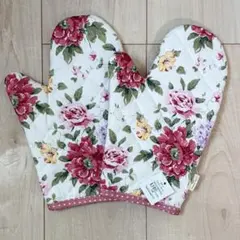 【新品•未使用】 LAURA ASHLEY HOME ミトン ミルナー/ローズのサムネイル