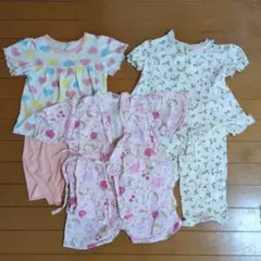 女の子100パジャマ
