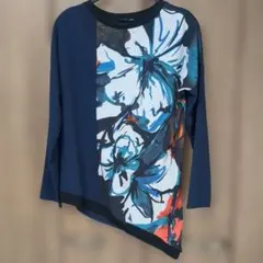 ZARA　 w/Bcollection アシンメトリー 花柄 チュニックのサムネイル