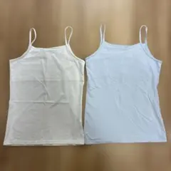 UNIQLO KIDS エアリズム キャミソール 2枚セット 130 胸二重