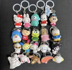 サンリオキャラクターズ　オールスター　めじるしアクセサリー　コンプリート